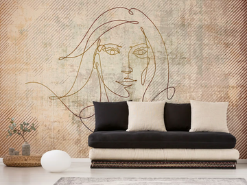 GOLDEN LINE - Washable nonwoven wallpaper by Architects Paper - view 3